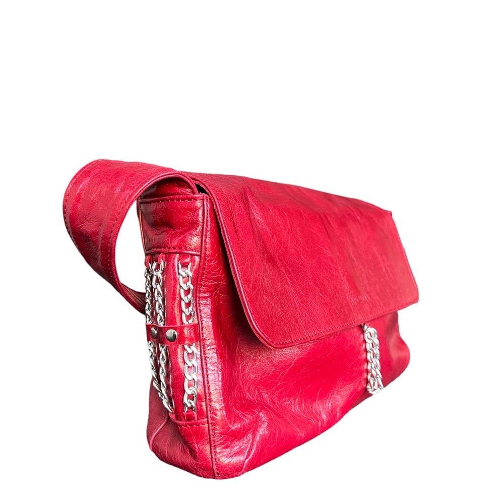 ARCADIA red leather shoulder bag ❤️ - Picture 4 of 9